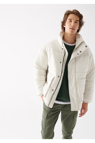 White puffer jacket (0110095-70134) - 2