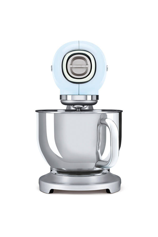 White Retro Pastel Blue Stand Mixer 800W 4.8L - 4