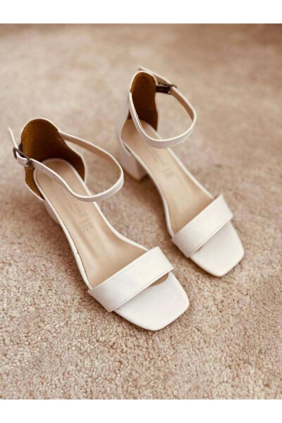 White Ribbon Bridal Classic Heeled Shoes - LANEGRO (1)