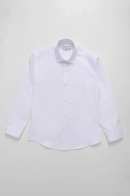 White Shirt for Boys - 4
