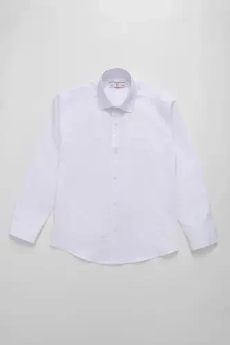 White Shirt for Boys - 4
