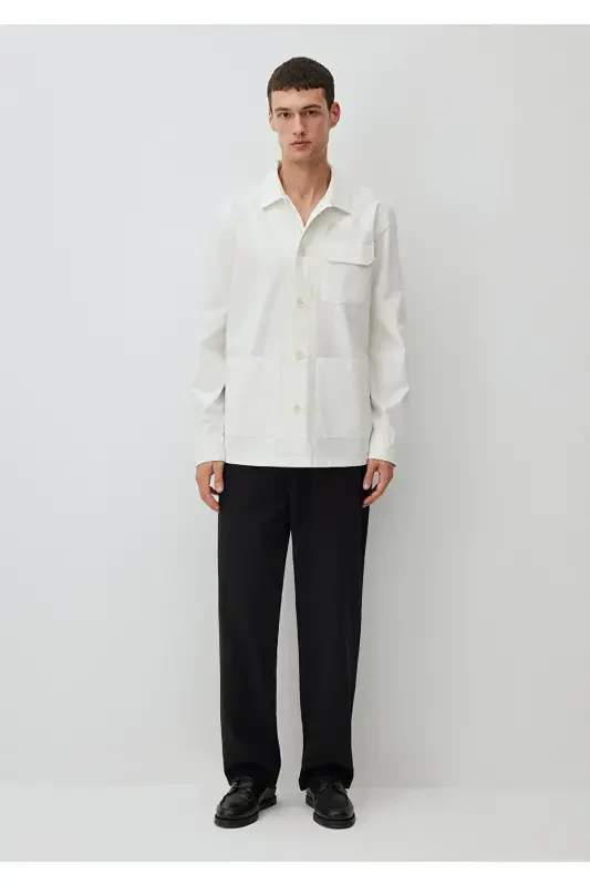 White Shirt Regular Fit / Normal Cut 0211132-70 - 4