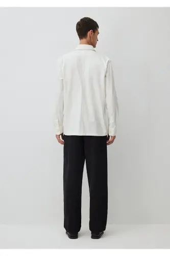 White Shirt Regular Fit / Normal Cut 0211132-70 - 6