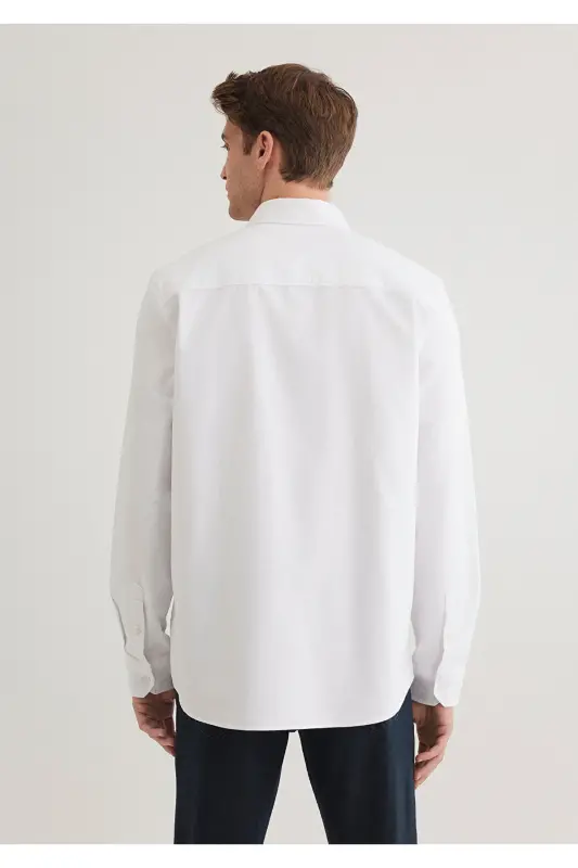 White Shirt Regular Fit / Normal Cut 0211199-62 - 5