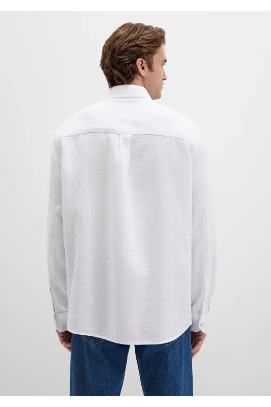 White Shirt Regular Fit / Normal Cut 0211518-62 - 5
