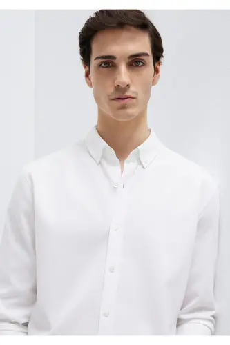 White Shirt Slim Fit / Slim Cut 0211192-620 - 2