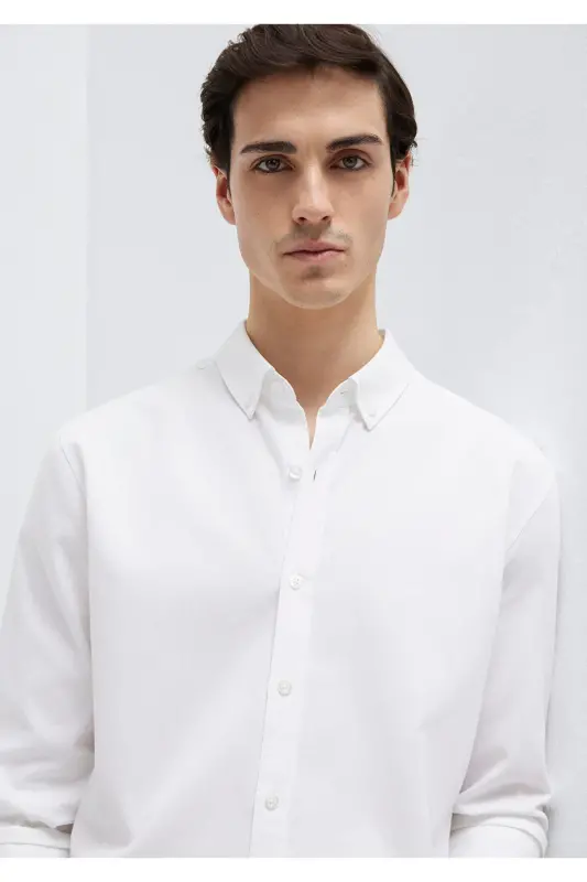 White Shirt Slim Fit / Slim Cut 0211192-620 - 2