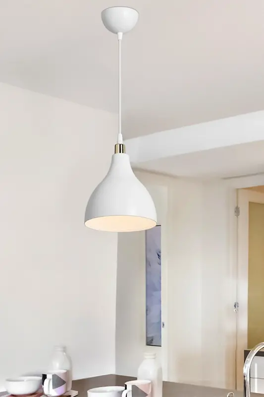 White Stalactite Chandelier Bedroom Living Room Kitchen Corridor Lamp-White - AG LIGHTDESIGN