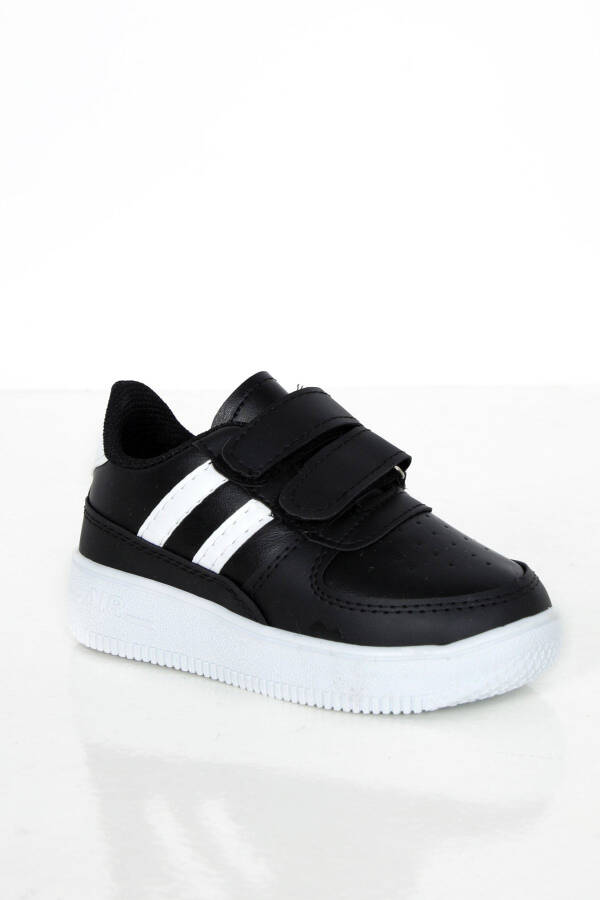 White Stripe Sneaker for Young Boys - 5