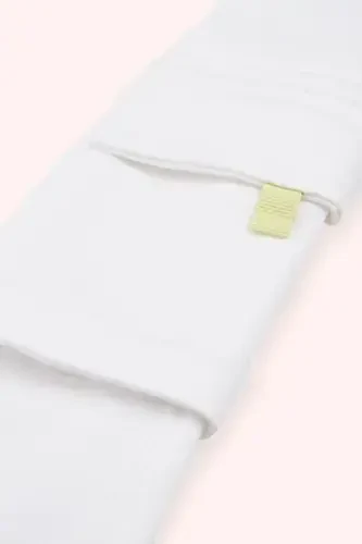 White Sweatpants with Pocket Detail for Baby Boys - 3