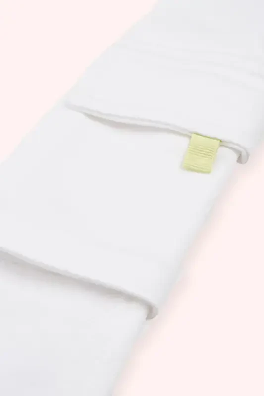 White Sweatpants with Pocket Detail for Baby Boys - 3