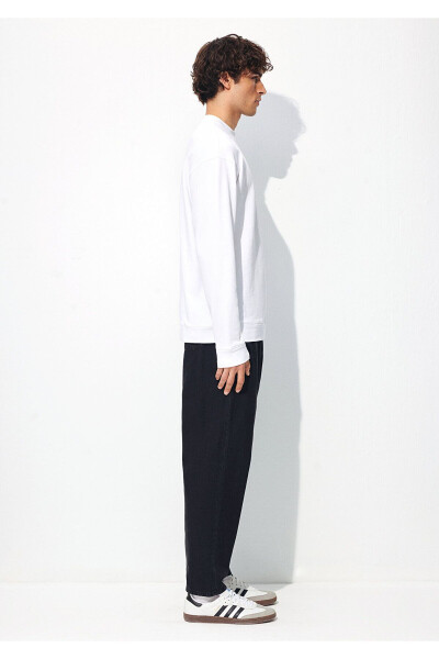 White Sweatshirt 0S10207-620 - 23