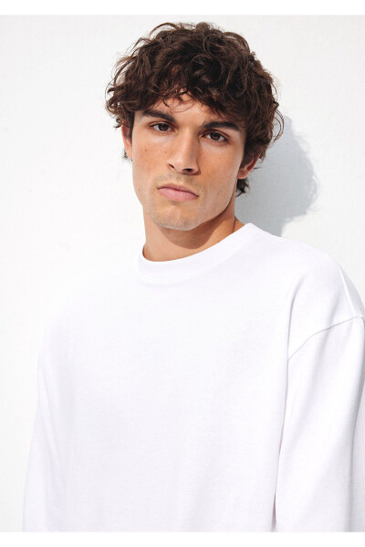 White Sweatshirt 0S10207-620 - 15