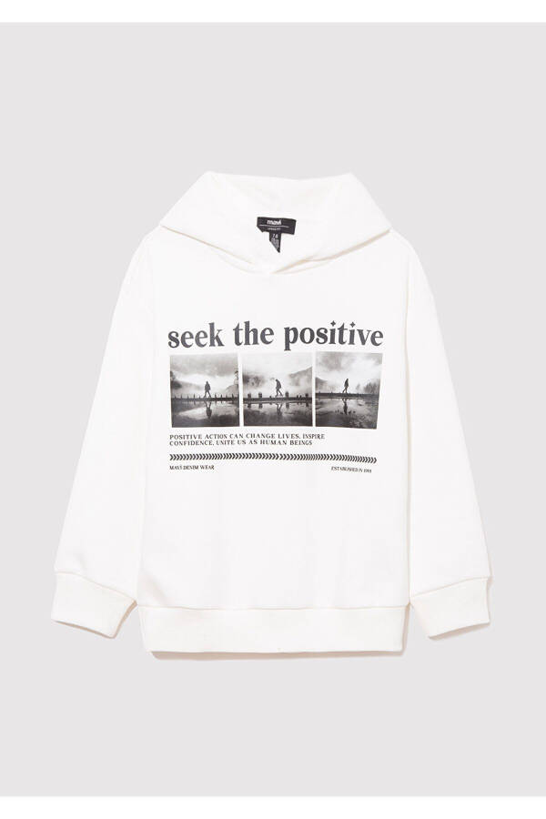 White Sweatshirt 6S10074-70057 - 1