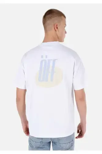 White T-shirt with UNISEX Lilseb Slogan - 6