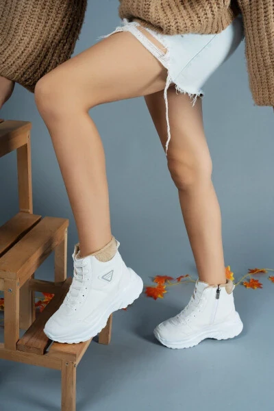 White Unisex Boot 0012123 - RICCON (1)