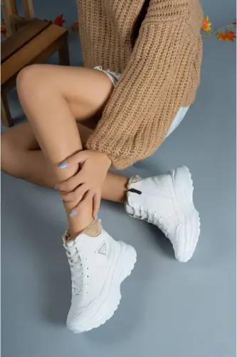 White Unisex Boot 0012123 - 3