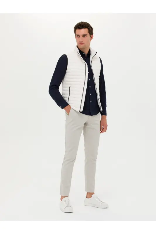 White Vest 50266336-VR013-White - 4