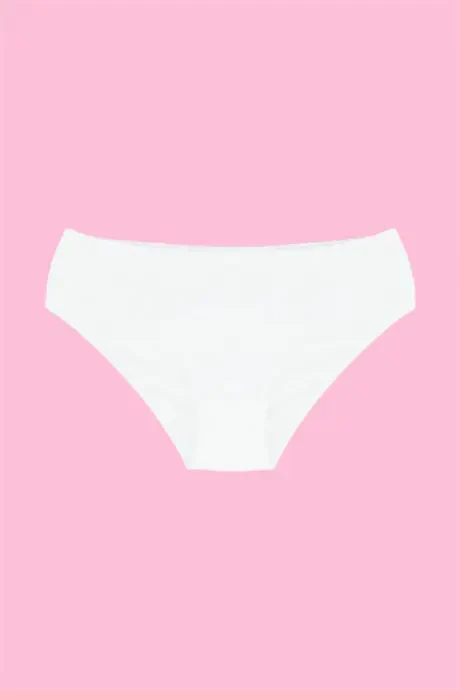 White Vest and Panty Set for Girls 3-Pack 100% Cotton - 9
