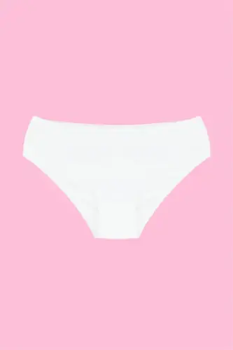 White Vest and Panty Set for Girls 3-Pack 100% Cotton - 7