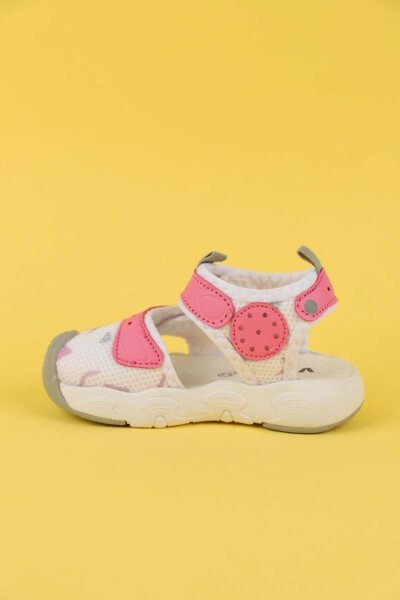 White Vicco Cesi Sandals for Girls, Size 22-30 - 16