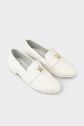 White Women's Daily Shoes - ELLE SHOES (1)