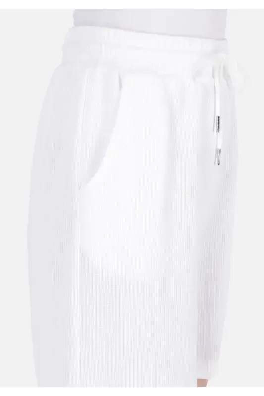 White women's shorts - 5