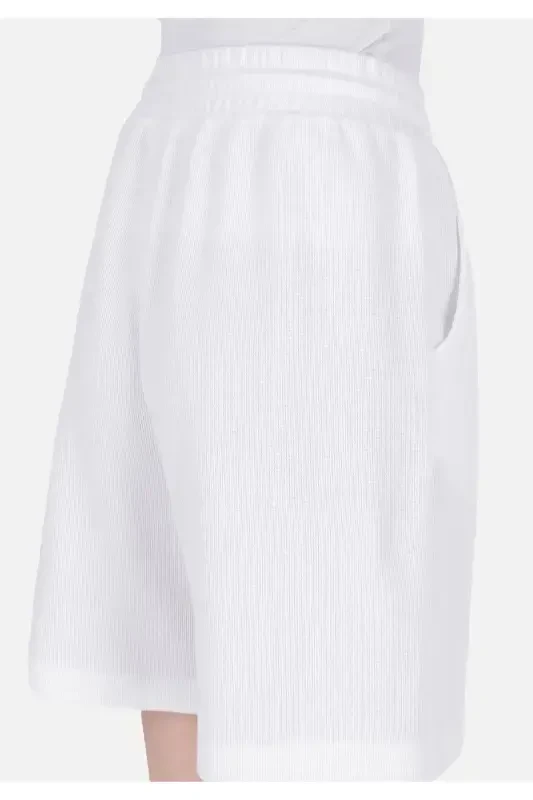 White women's shorts - 6
