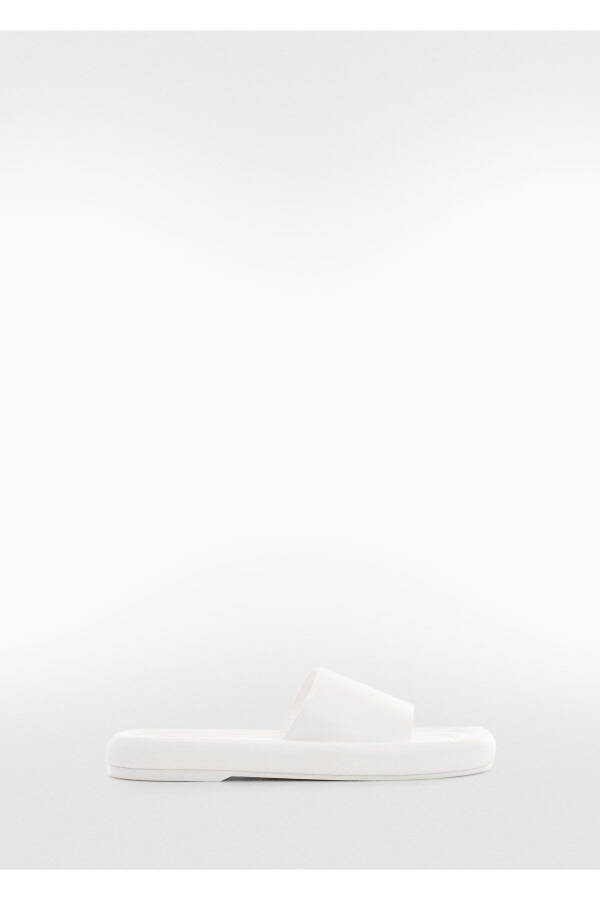 White Women's Slippers 57000345 - 2