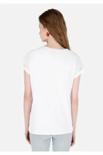 White Women's T-shirt - COLIN’S (1)