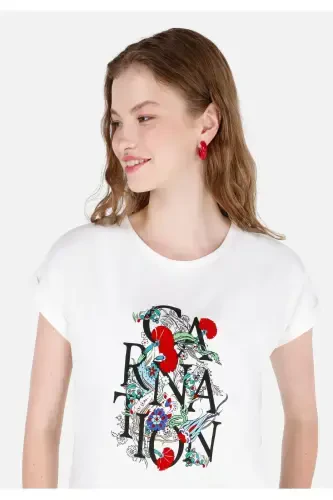 White Women's T-shirt - 4