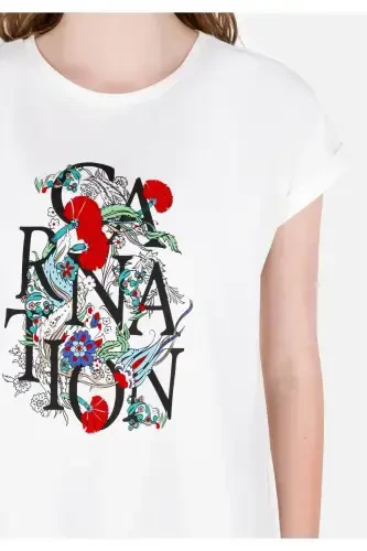 White Women's T-shirt - 5