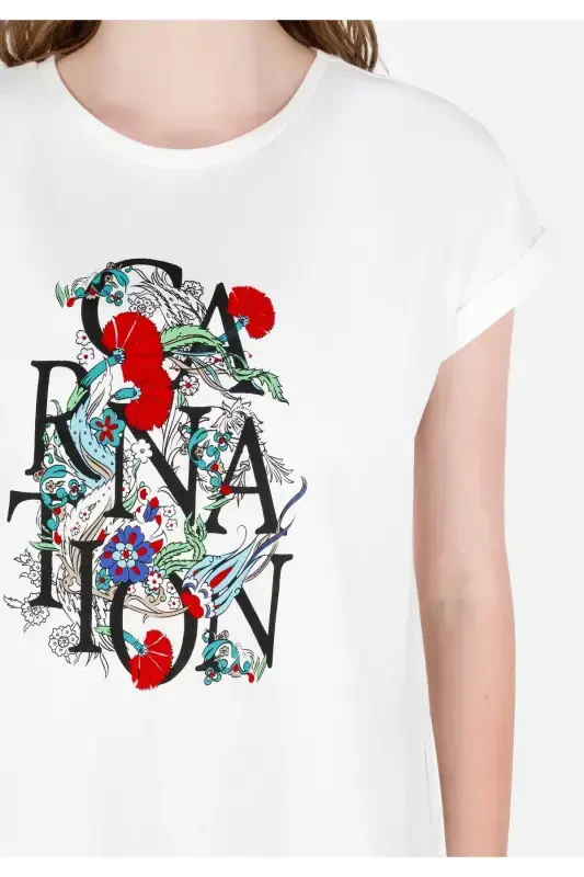 White Women's T-shirt - 5