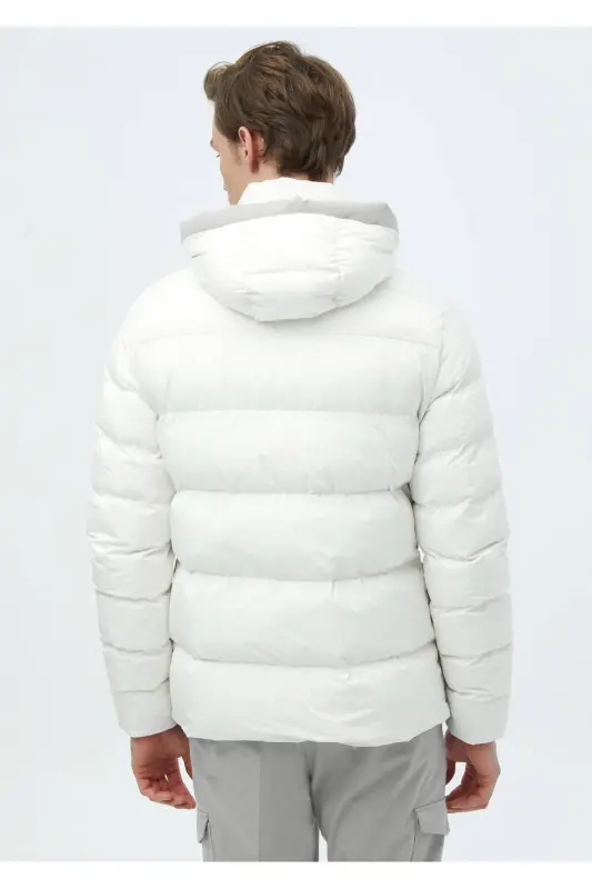 White Woven Coat - 7