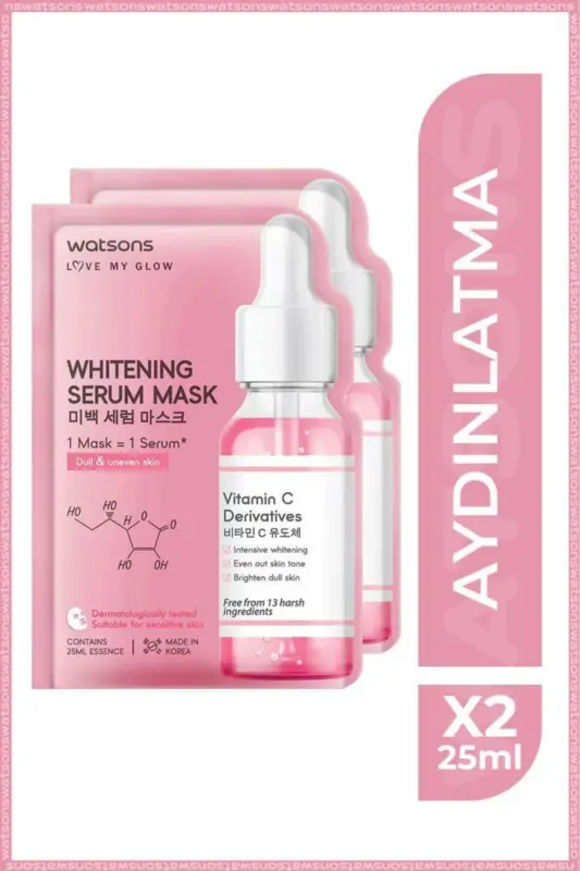 Whitening Serum Mask * 2 Pieces - WATSONS