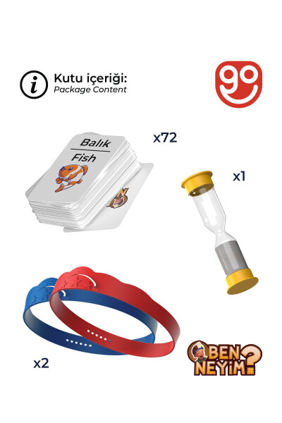 Who Am I? Turkish/English Family Kids Fun Board Game Who I'am Educational Toy - 3