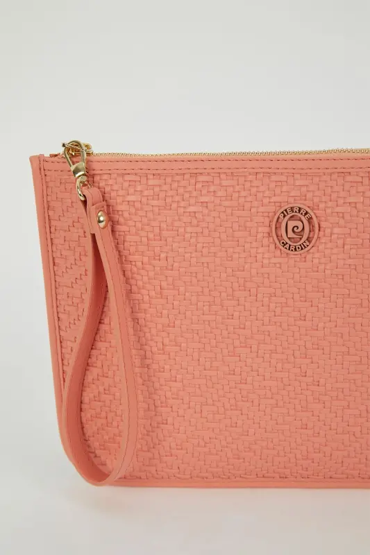 Wicker Coral Women's Portfolio & Clutch Bag 05PO23Y1713-Wicker Coral - 4