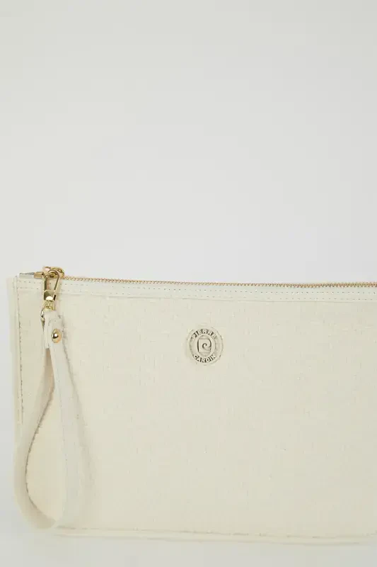 Wicker Ecru Women's Portfolio & Clutch Bag 05PO23Y1713-Wicker Ecru - 4