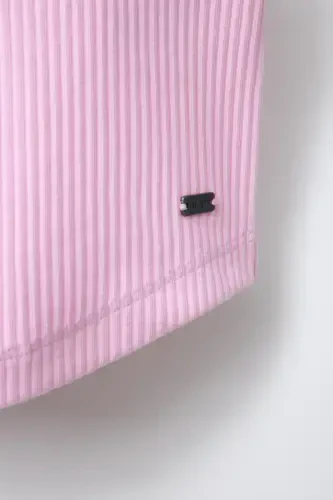 WICKING SWIM T-SHIRT-Pink - 4