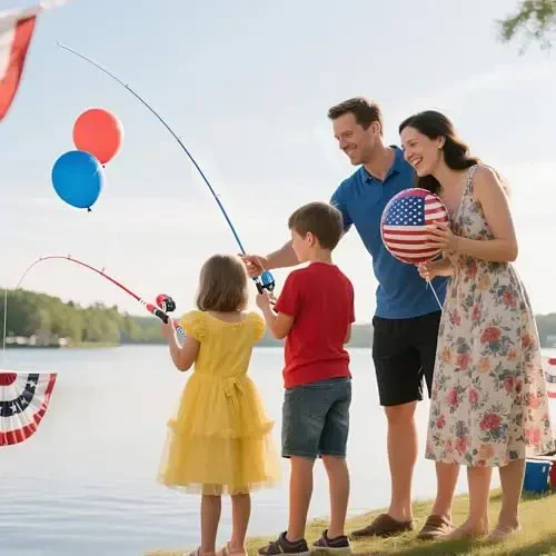 WIDDEN Kids Fishing Pole, O'g'il va qizlar uchun portativ teleskopik bolalar uchun baliq ovlash qarmoqlari, Tackle Box bilan baliq ovlash uchun g'altak kombinati to'plami va baliq ovlash to'ri, Toddler Youth uchun eng yaxshi baliq ovlash qarmoqlari - 6