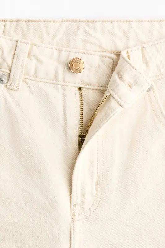 Wide High Jeans-Açık bej - 7