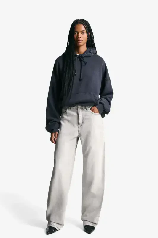 Wide leg barrel jeans - 2