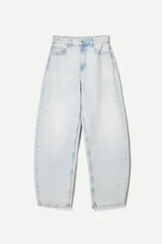 Wide leg barrel jeans - 5