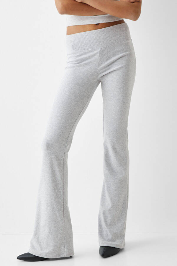 Wide Leg Corduroy Pants - 1