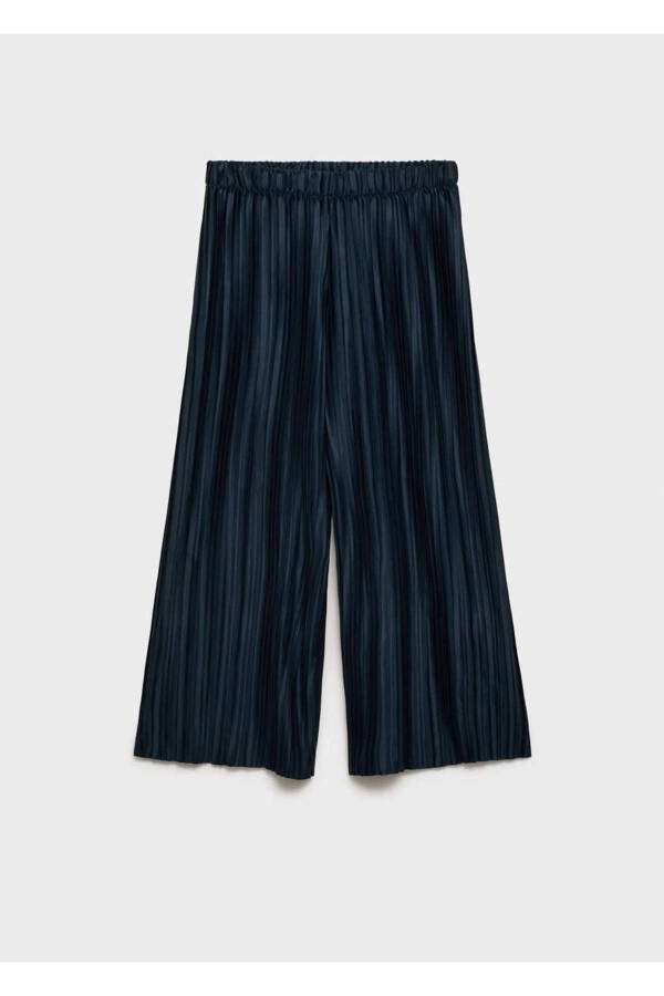 Wide-Leg Culotte Pants - 1