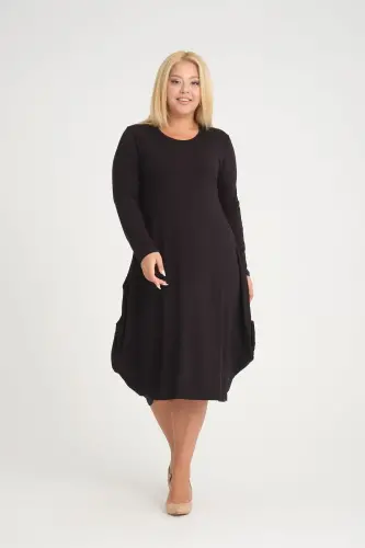 Wide Leg Dress Viscose Fabric Plus Size - 5