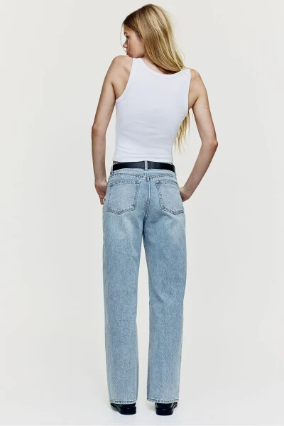 Wide leg jeans - 6