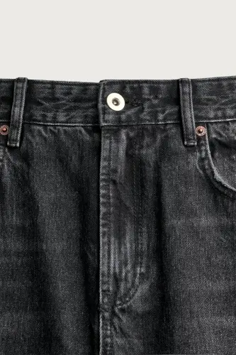 WIDE LEG JEANS-Charcoal - 3