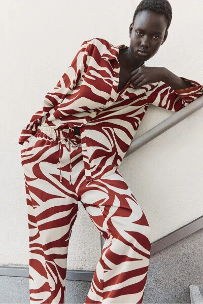 Wide-leg pants - H&M (1)