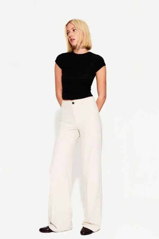 Wide-leg pants - 1